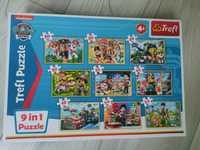 Puzzle Psi patrol Trefl 9w1