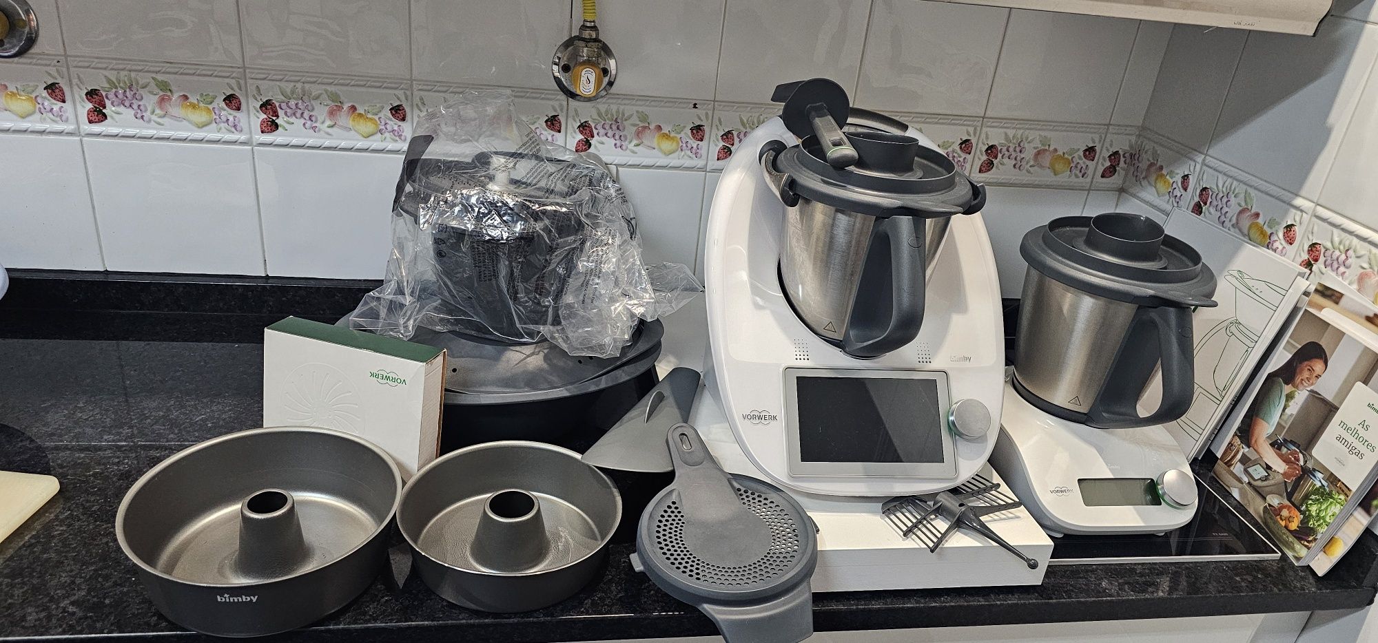 Robot de Cozinha Bimby TM6 e Bimby Friend com Acessórios, Mandolina