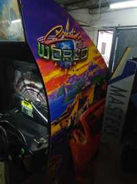 Simulador arcade crusin world