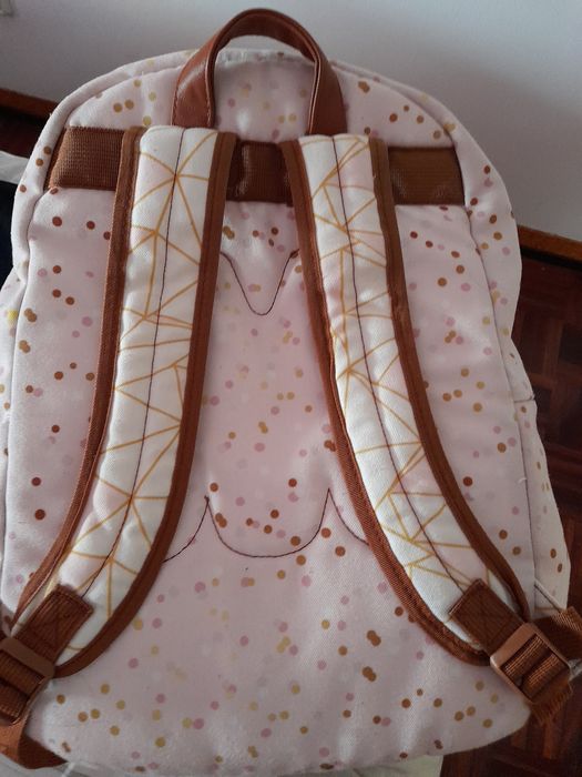 Mochila Marsmallow, como nova