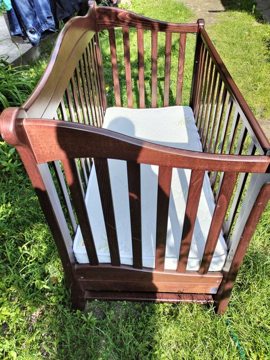 Дитяче ліжечко Верес ЛД 18 + шухляда, + матрацик..