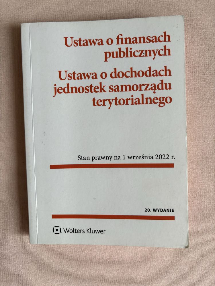 Ustawa o finansach publicznych + Ustawa o dochodach JST