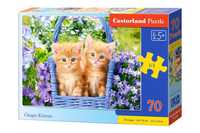 Puzzle dla dzieci bajkowe bajki  70 el. Ginger Kittens