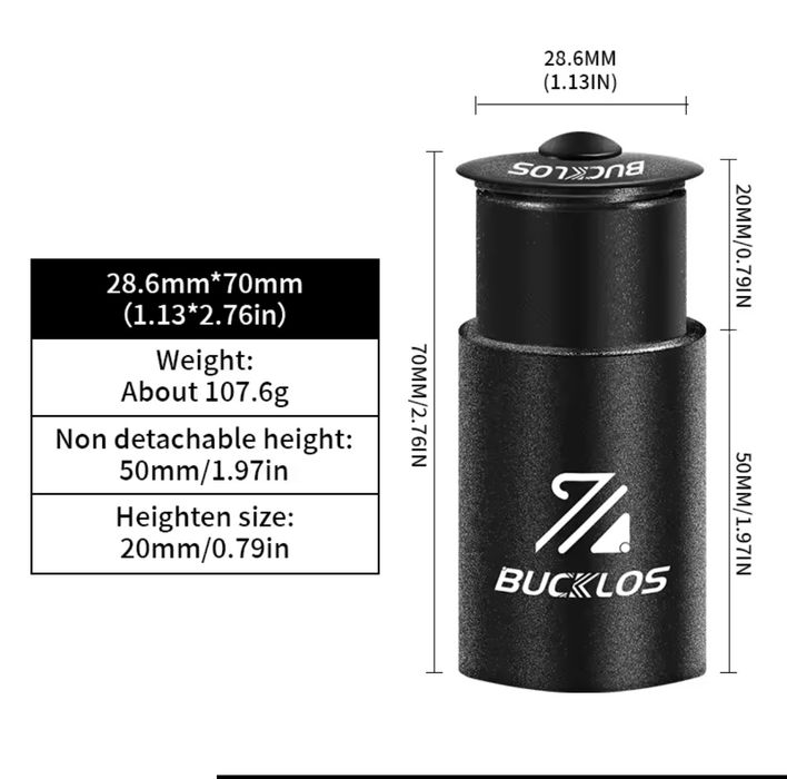 Extensor haste guiador Bucklos