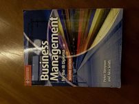 Business Management for the IB Diploma 2nd edition