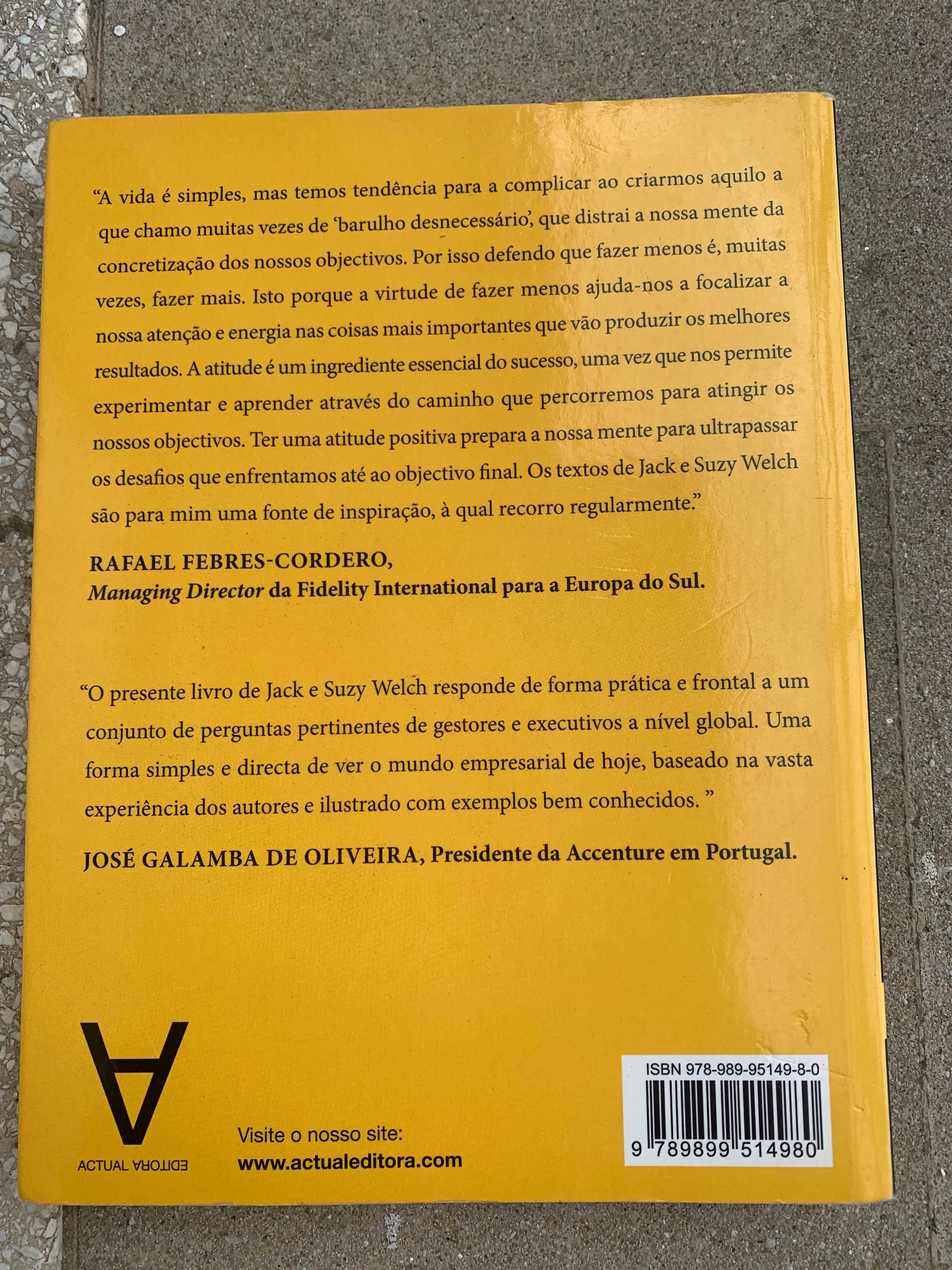 Livro Vencer: As Respostas As 74 perguntas  de Suzy Welch e Jack Welch