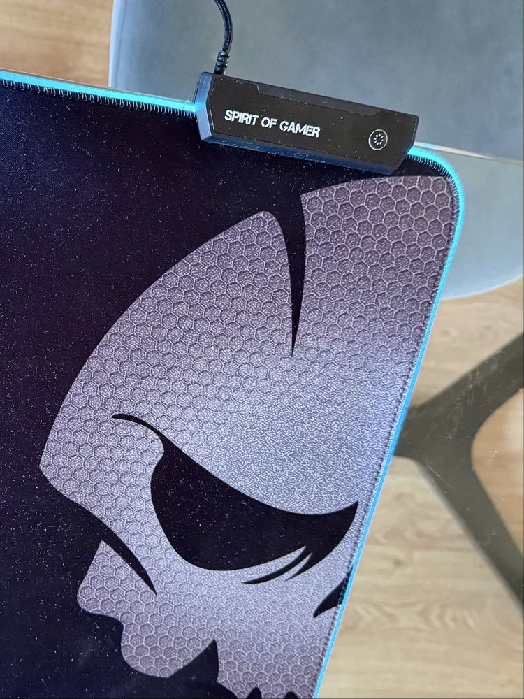 Tapete de rato Spirit of Gamer com led