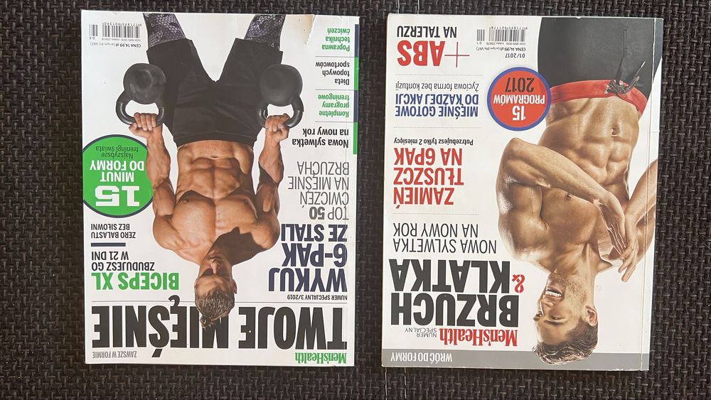 Men’s Health edycja specjalna dwa egzemplarze