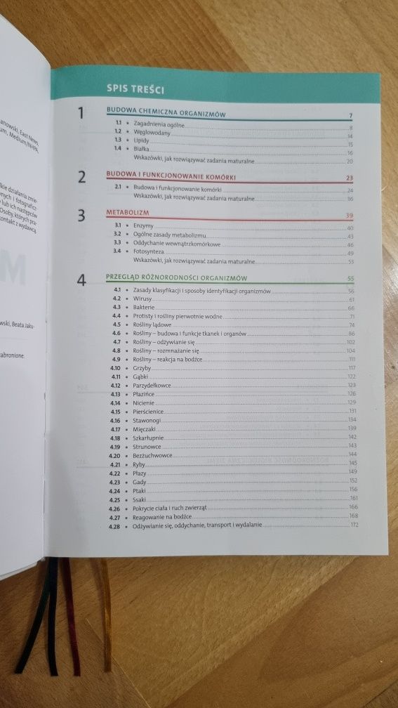 Matura 2015 vademecum biologia z rozszerzony OPERON