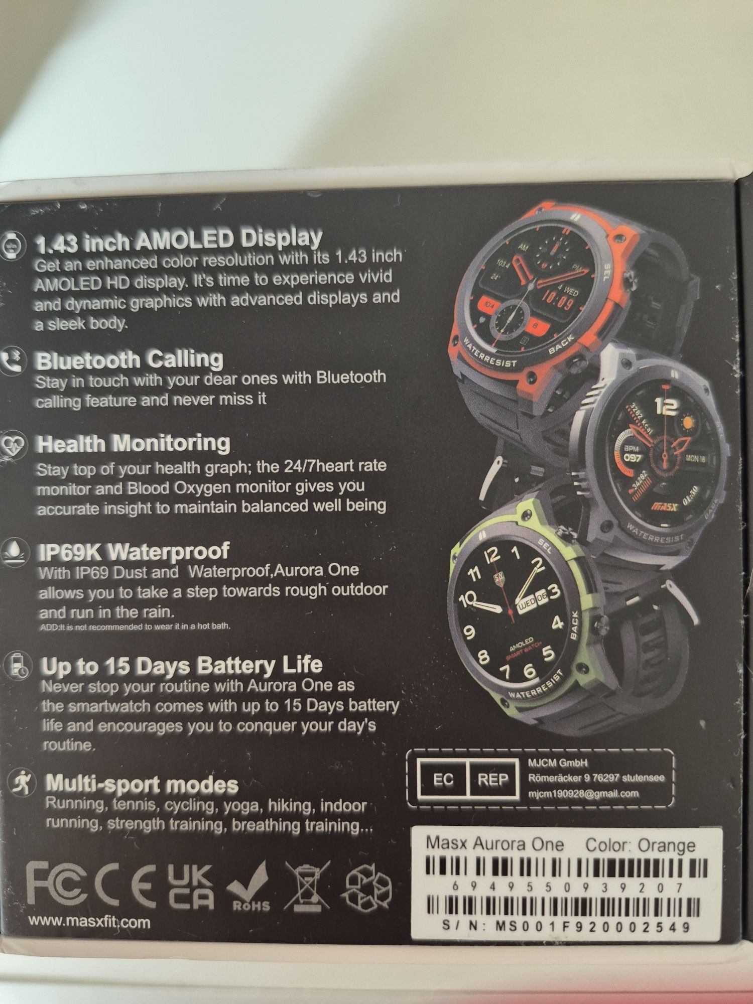 Smartwatch Aurora One