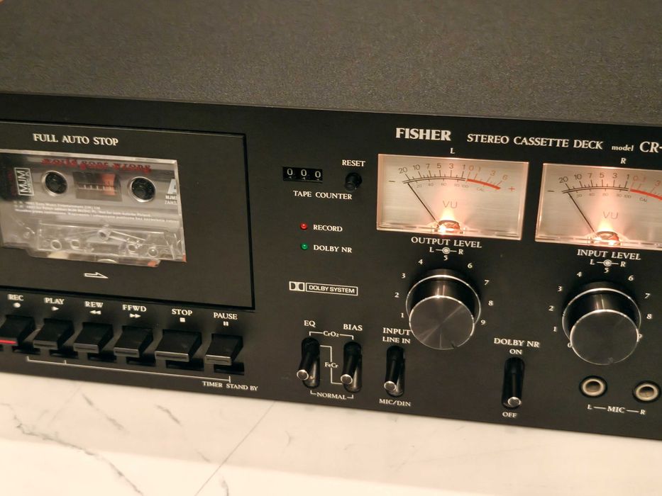 FISHER CR-7000 ! Unikatowy deck vintage ! do serwisu