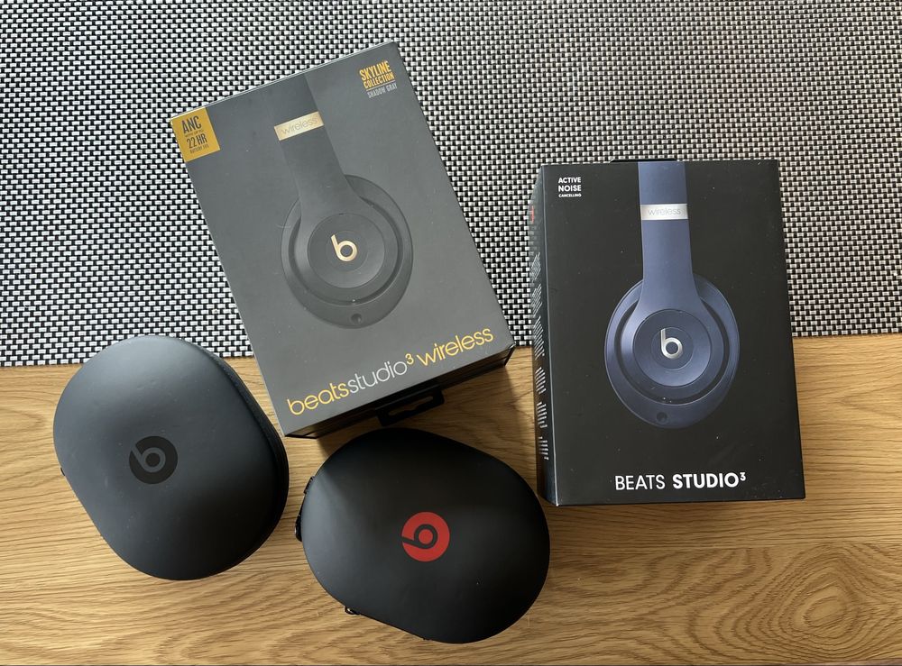 Słuchawki bezprzewodowe Beats Beats Studio3 granatowe niebieskie