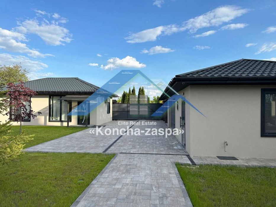 Конча Заспа. Новый дом рядом с рекой в Козине