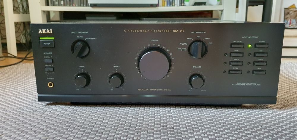 Akai AM-37, wzmacniacz stereo Made in Japan