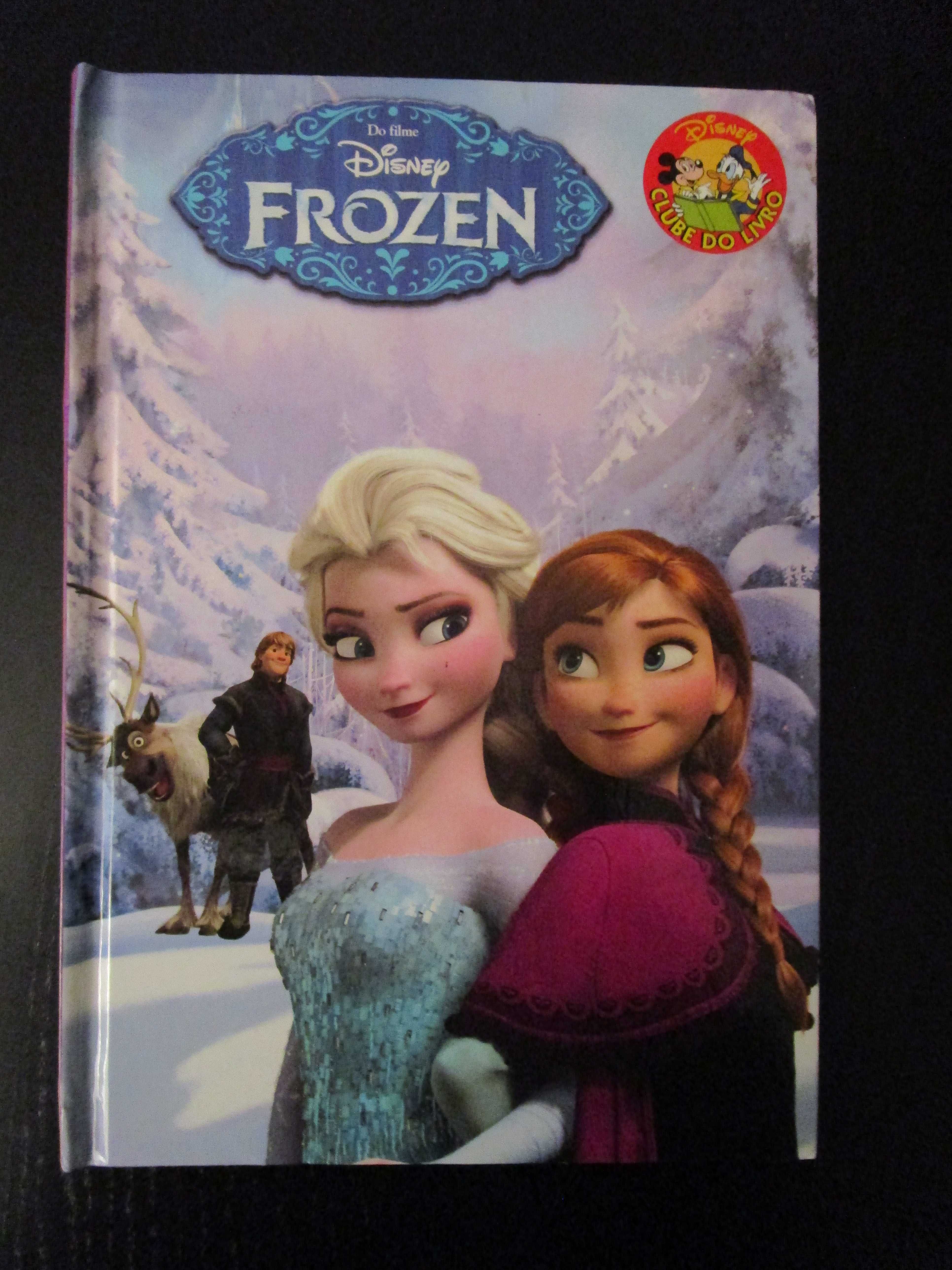 Livros Disney "Os 101 Dálmatas", "Frozen" e "Pequena Sereia" (5€ cada)