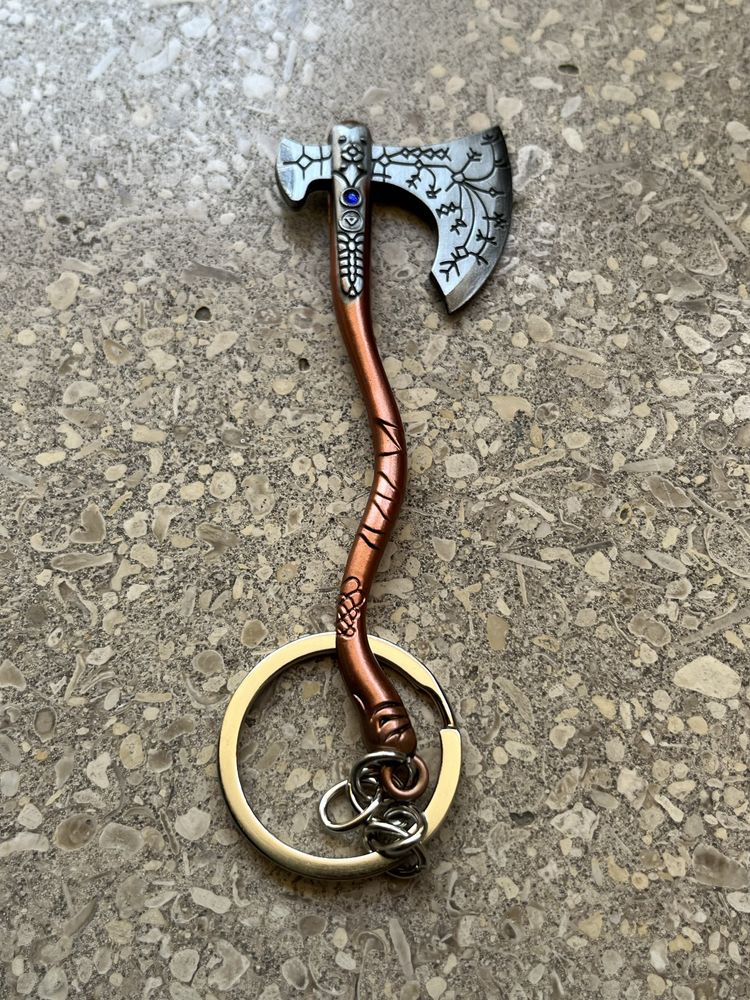 Porta-Chaves Machado Mitológico (Estilo God of War) - Novo, Selado