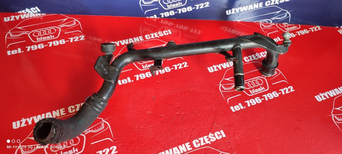 Przewód Rura Układu Chłodzenia Audi A4 B6 2.0 B ALT Automat 02 Gołdap