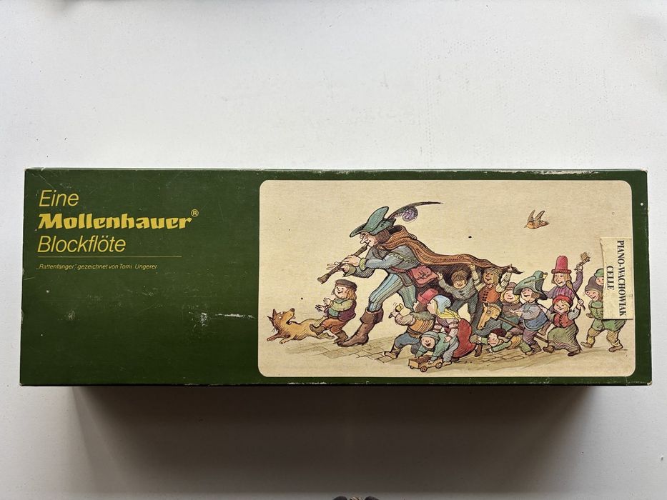 Eine MOLLENHAUER Blockflöte. Німецька флейта