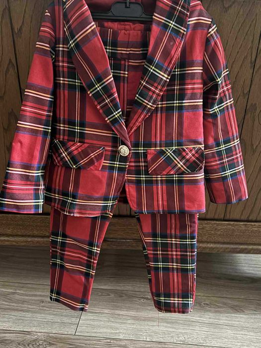 Garniturek świąteczny dla dziewczynki