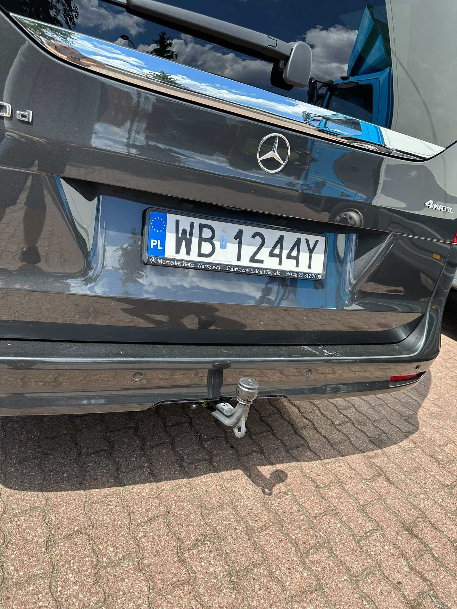Mercedes V klasa Wynajem aut PREMIUM bus osobowy 7 8