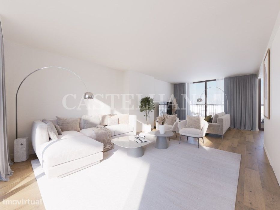 Apartamento T3 com área exterior e garagem no Areeiro, Lisboa