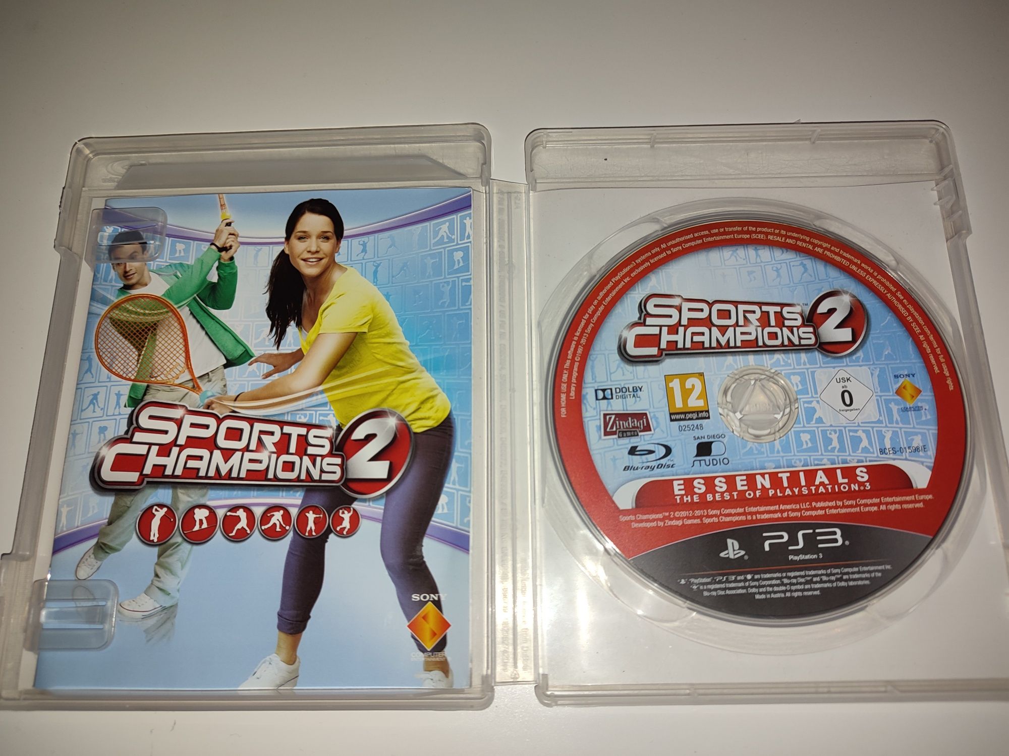 Gra Ps3 Sports Champions 2 II PL gry PlayStation 3 Hit Minecraft Spyro
