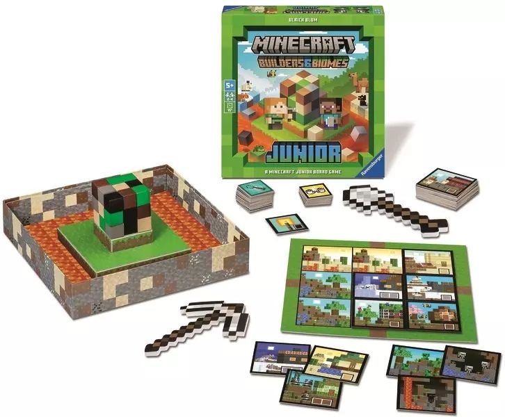 Ravensburger Minecraft. Builders and Biomes. Junior
