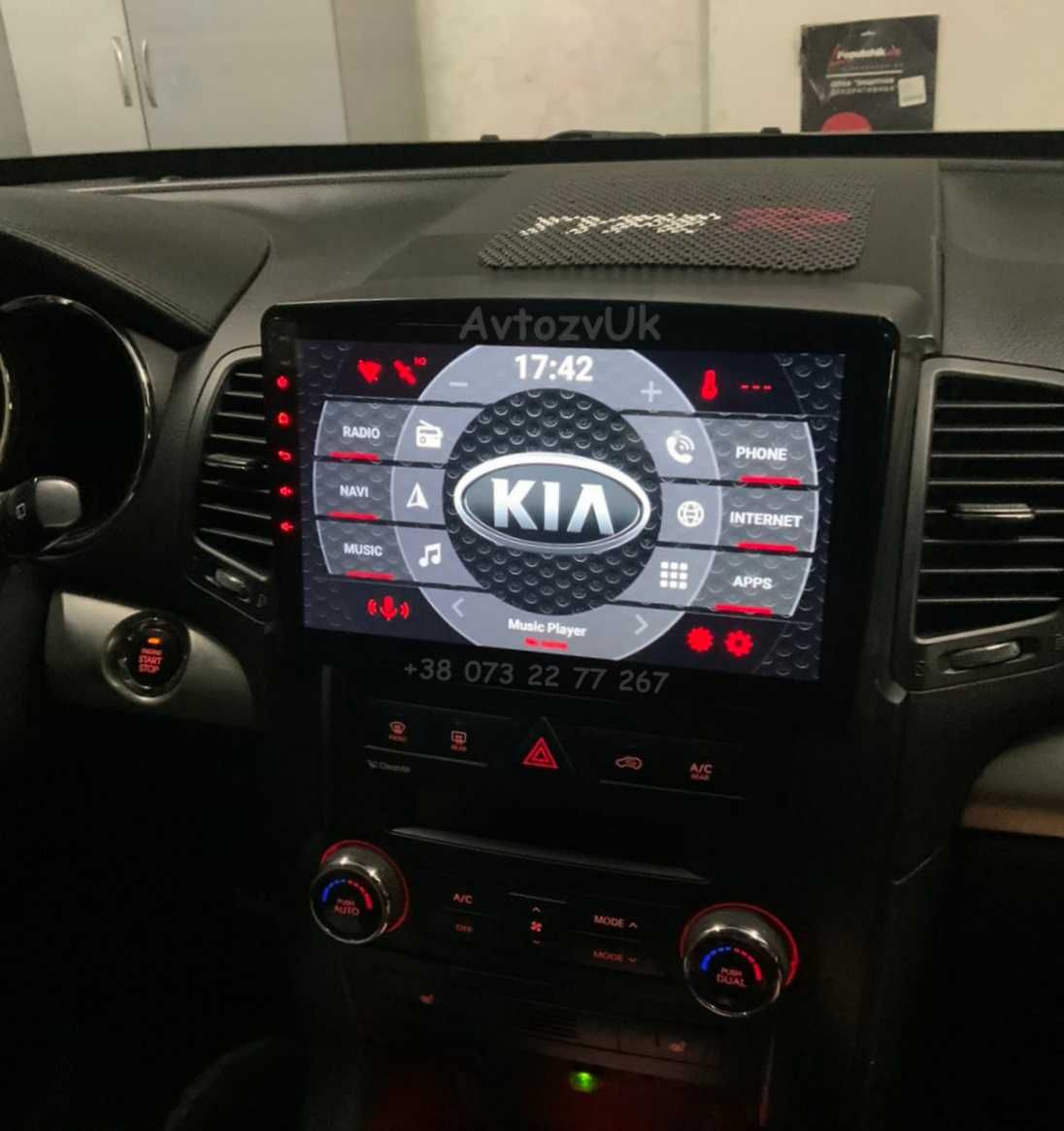 Магнитола SORENTO Kia DVD GPS USB КИА Соренто 2 din CarPlay Android 13