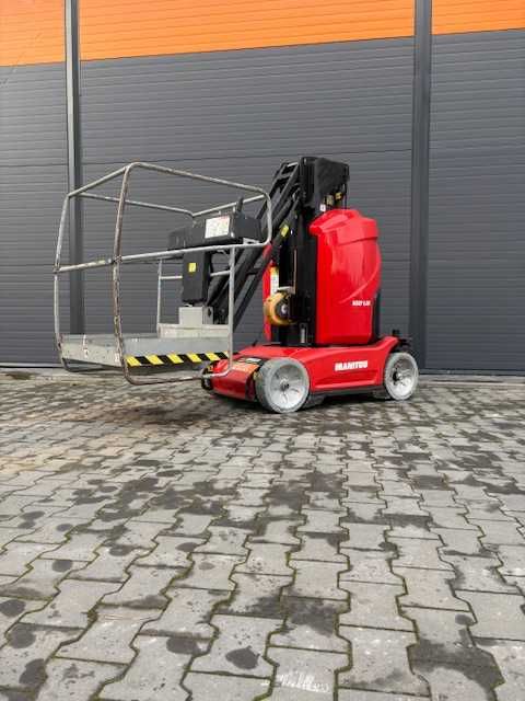 Wynajem zwyżki podnosnik koszowy  10 m  MANITOU elektryczna