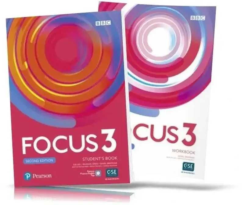 Focus 1, 2, 3, 4, 5 Student`s book+ Workbook, комплект