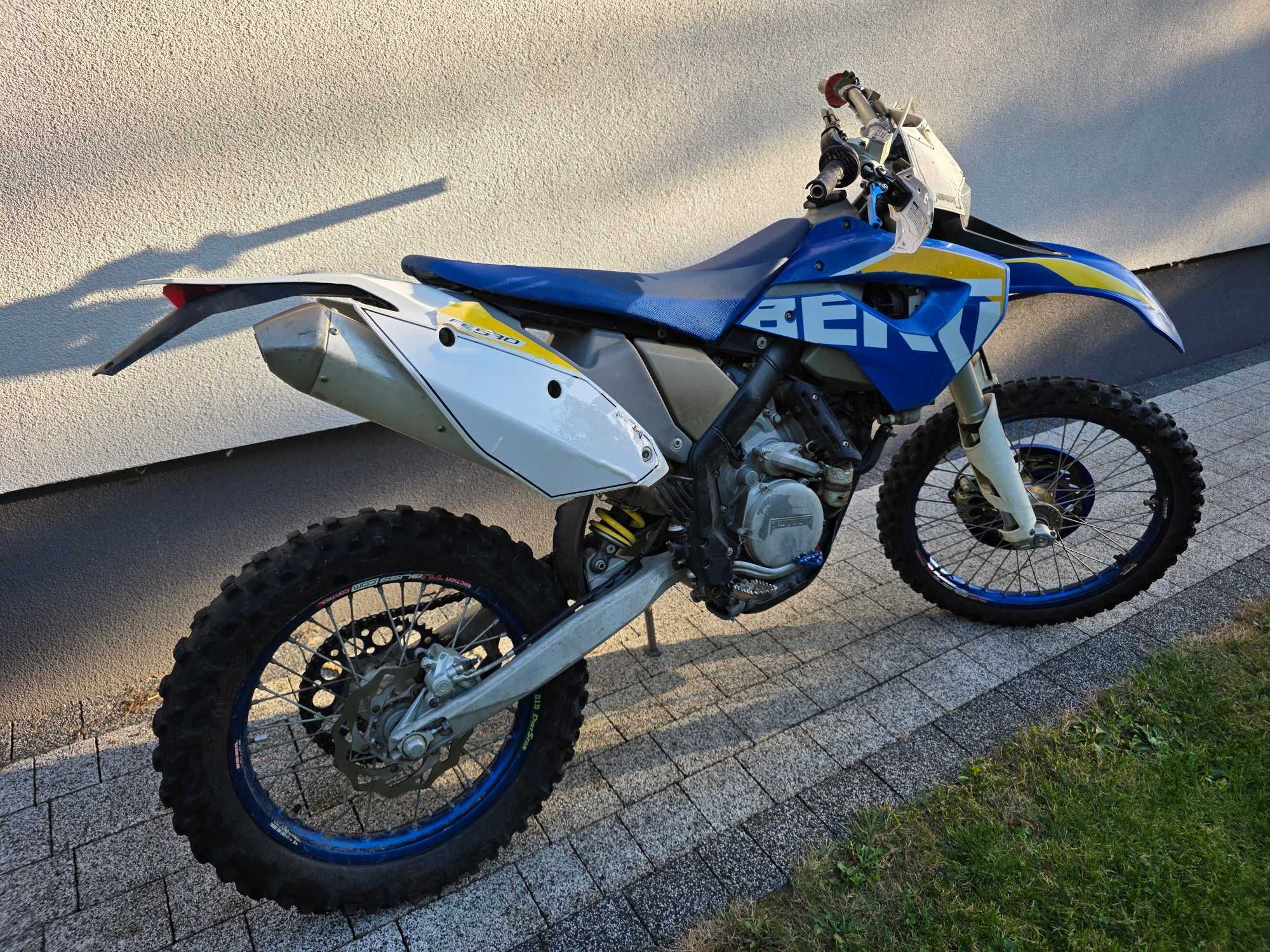 Husaberg Fe 570 Zarejestrowany od "emeryta" :) mało jeżdżony