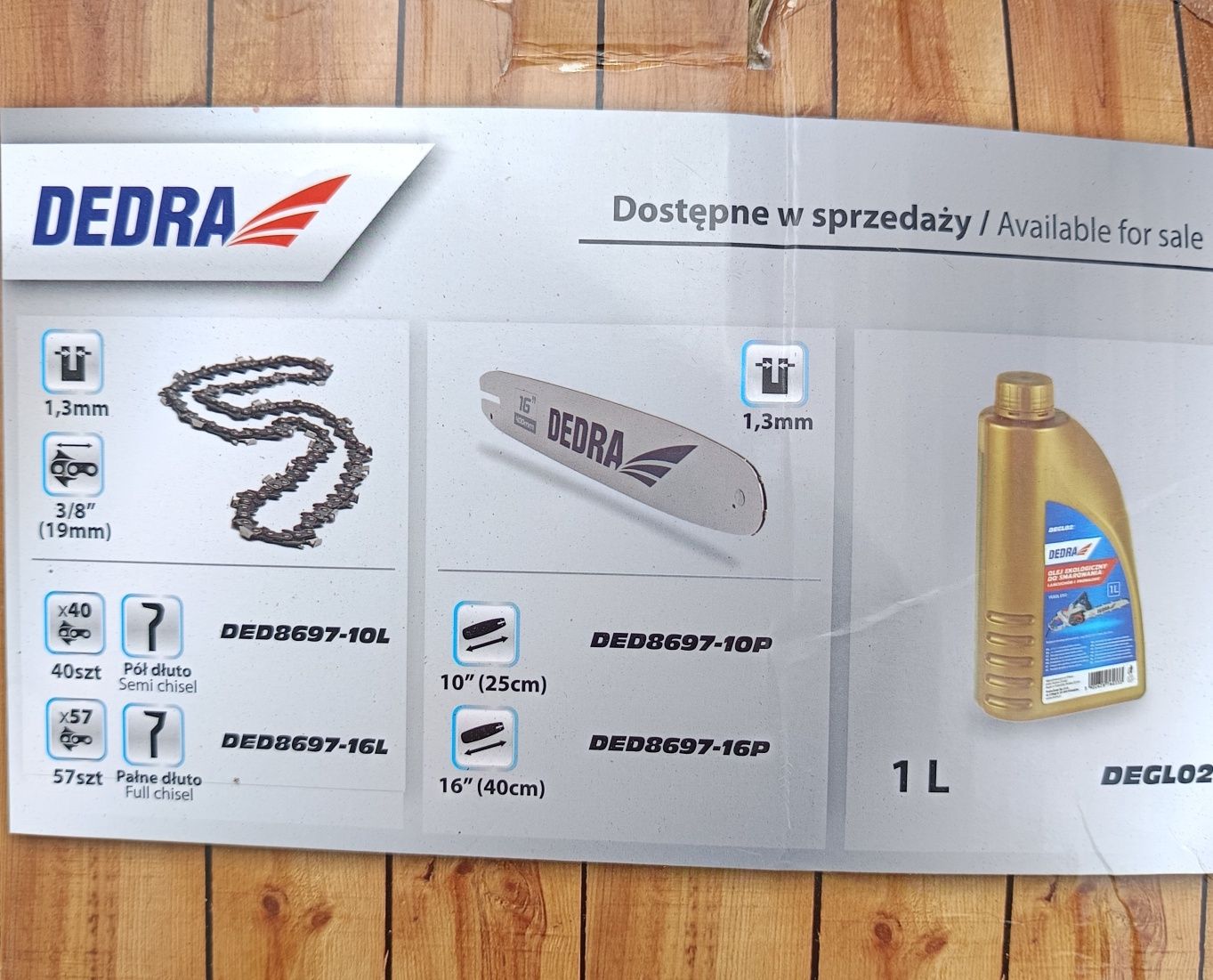 Dedra Pilarka łańcuchowa 2,4 KW