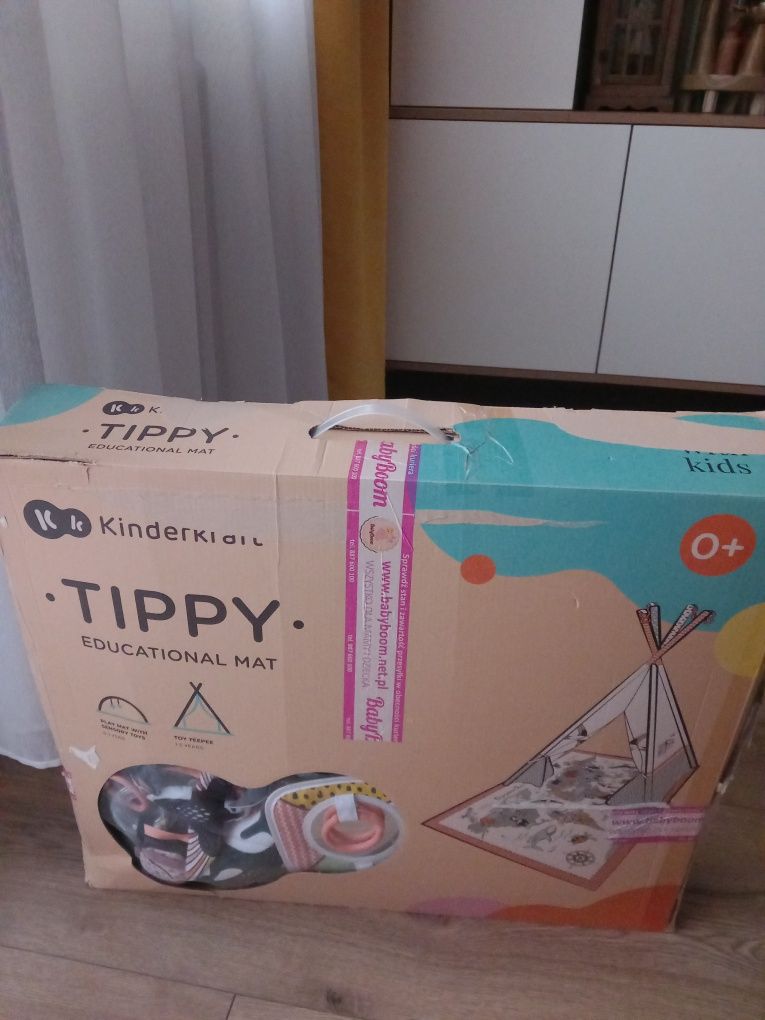 Mata edukacyjna tippy kinderkraft 3w1