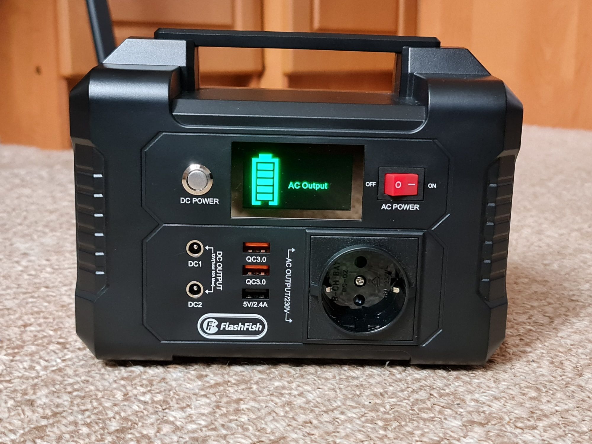 Зарядная станция 220В Flashfish E200/Повербанк/EcoFlow/220В