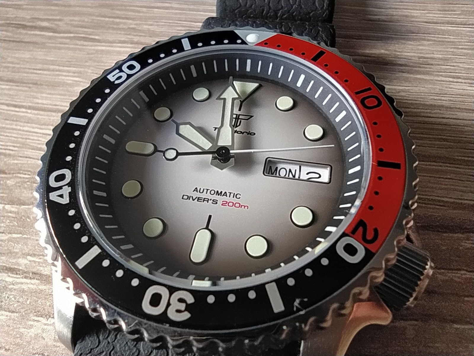 TANDORIO SKX MOD *** zegarek męski automat diver + GRATIS