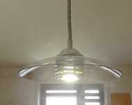 Lampa UFO szklana