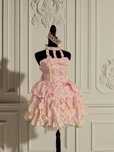 Sukienka gorsetowa do sesji zdjęciowej lolita harajuku kawaii cosplay