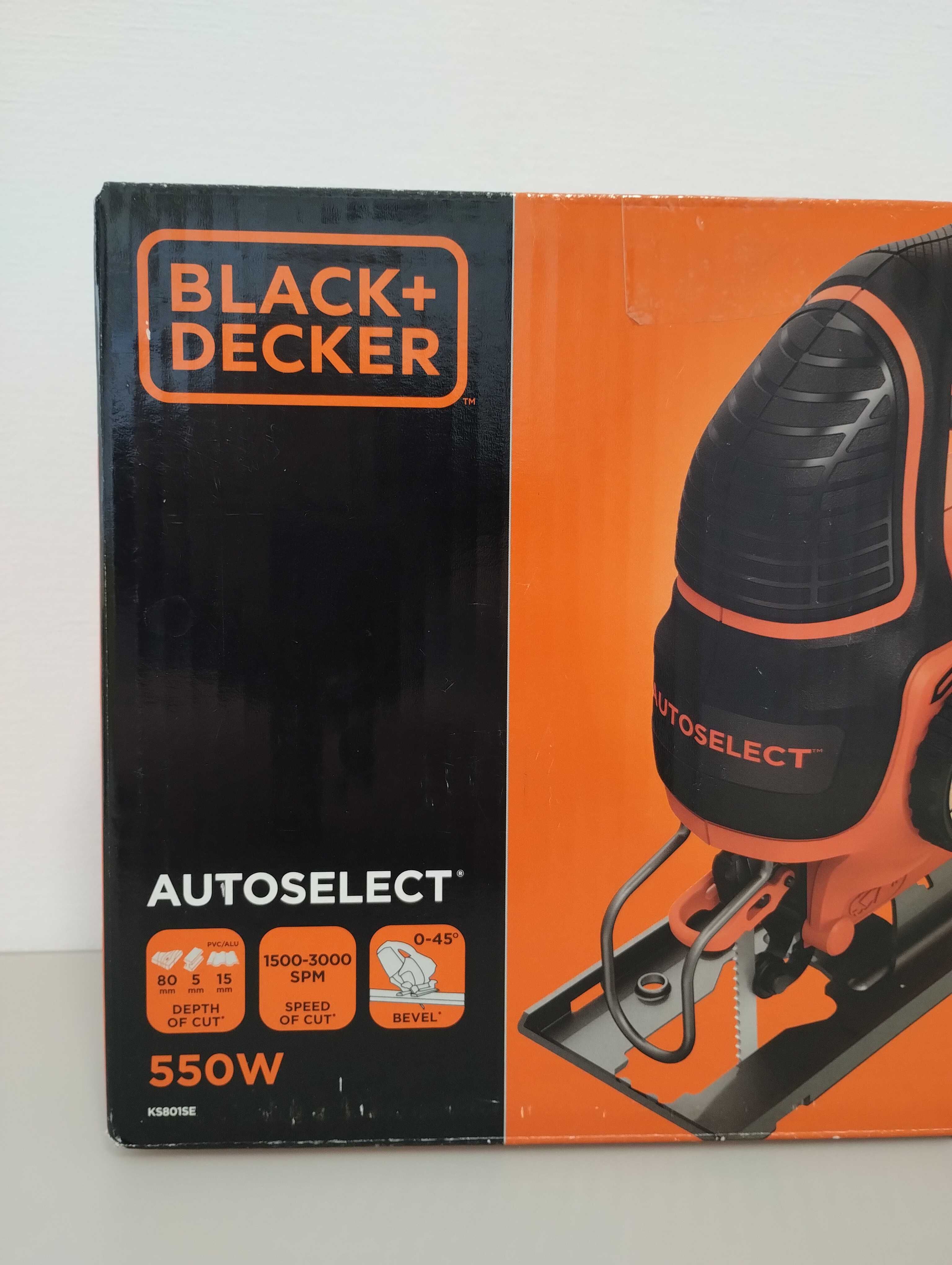 Электролобзик Black&Decker KS801SE  550 Вт