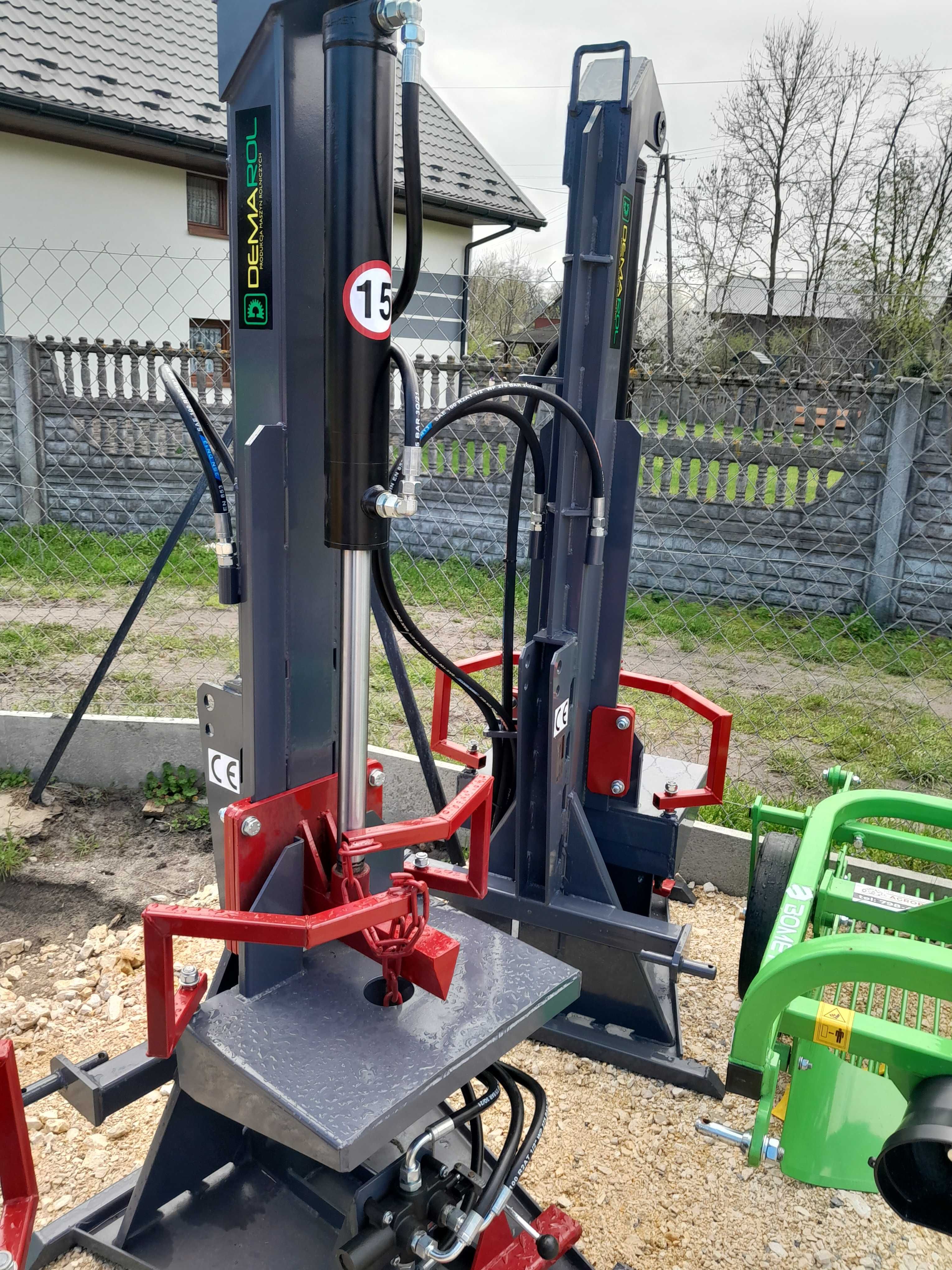 Nowa łuparka hydrauliczna do traktora łupiarka do drzewa Dowóz