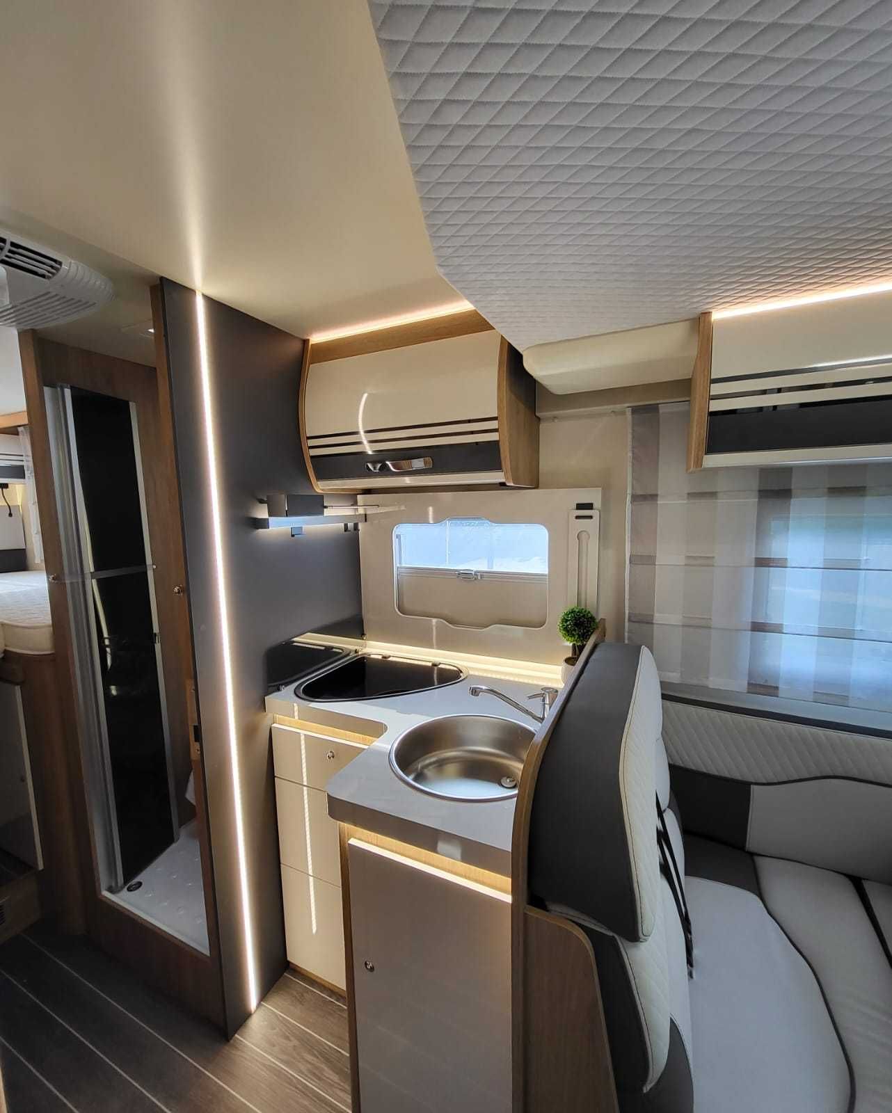 Kamper wynajem VIP 5 Bogate Wyposażenie Do Wynajęcia Camper
