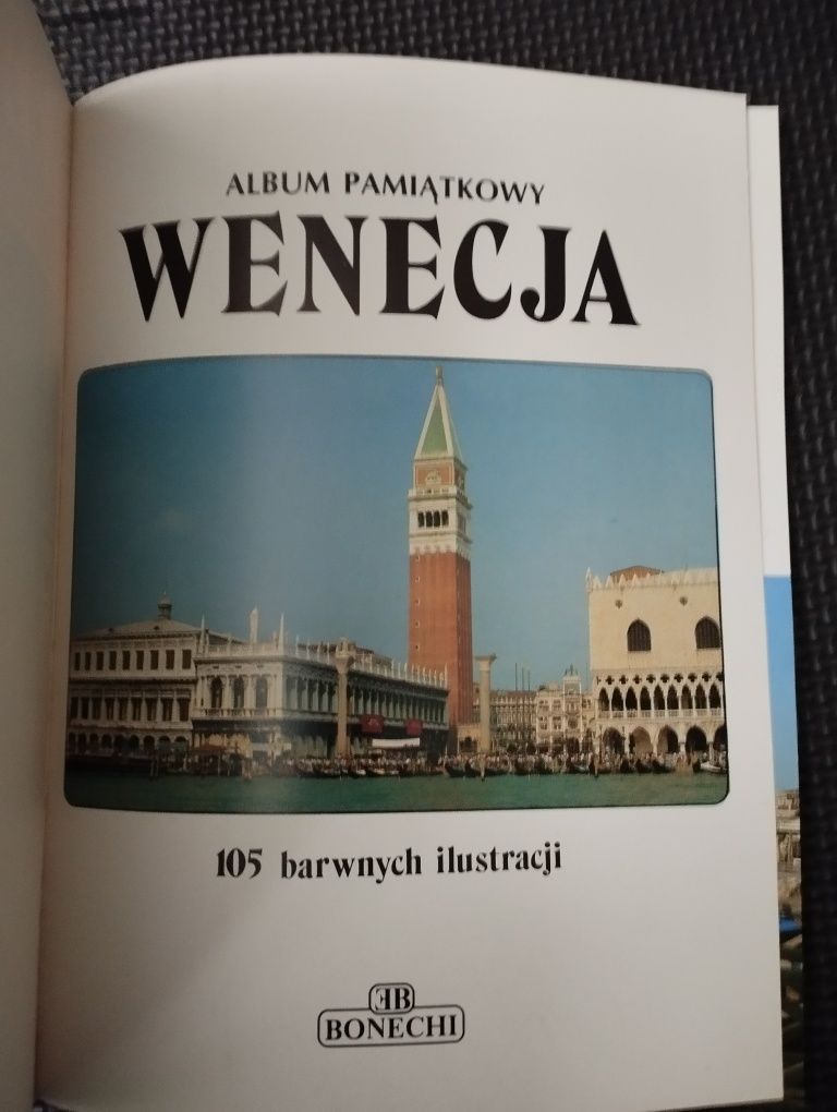 Wenecja album pamiątkowy.