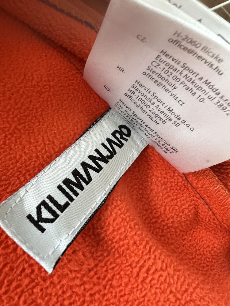 Kurtka Softshell M Kilimanjaro niebieska pomarańczowa