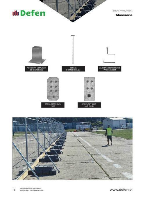 Ogrodzenie Tymczasowe/Budowlane/Barierki/Bramy