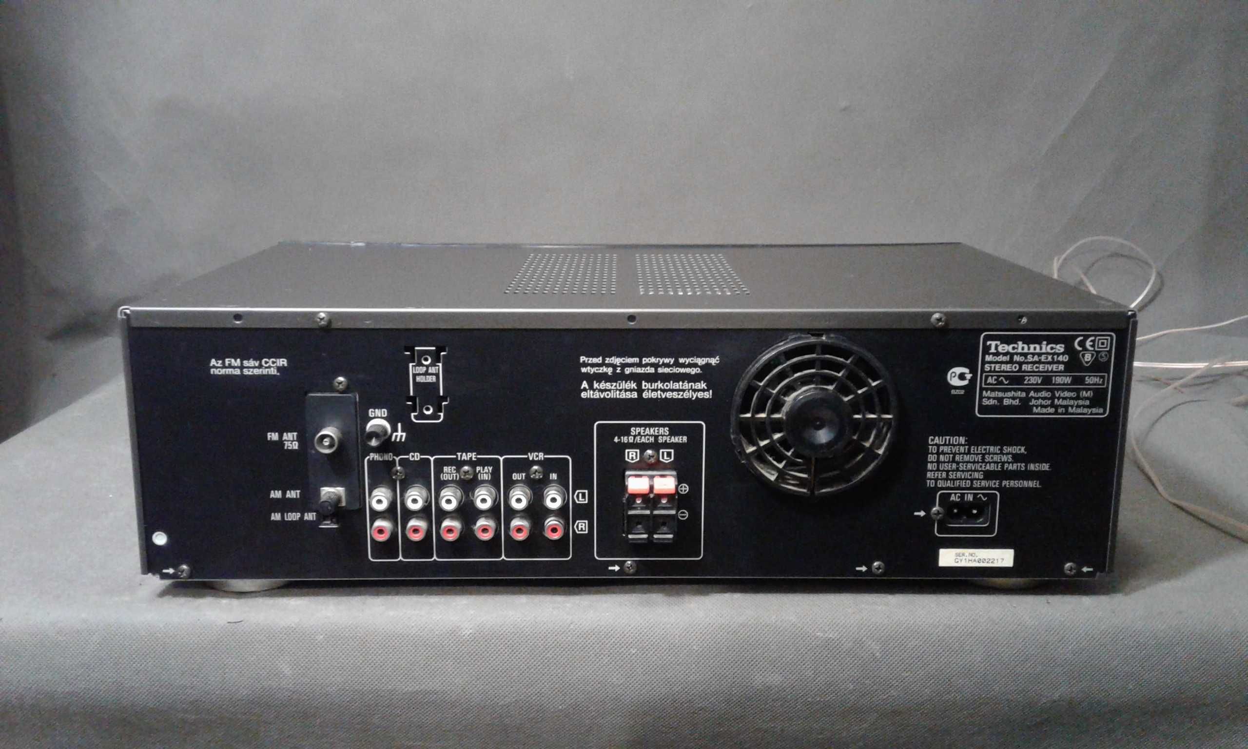 TECHNICS SA-EX140 ,amplituner stereo