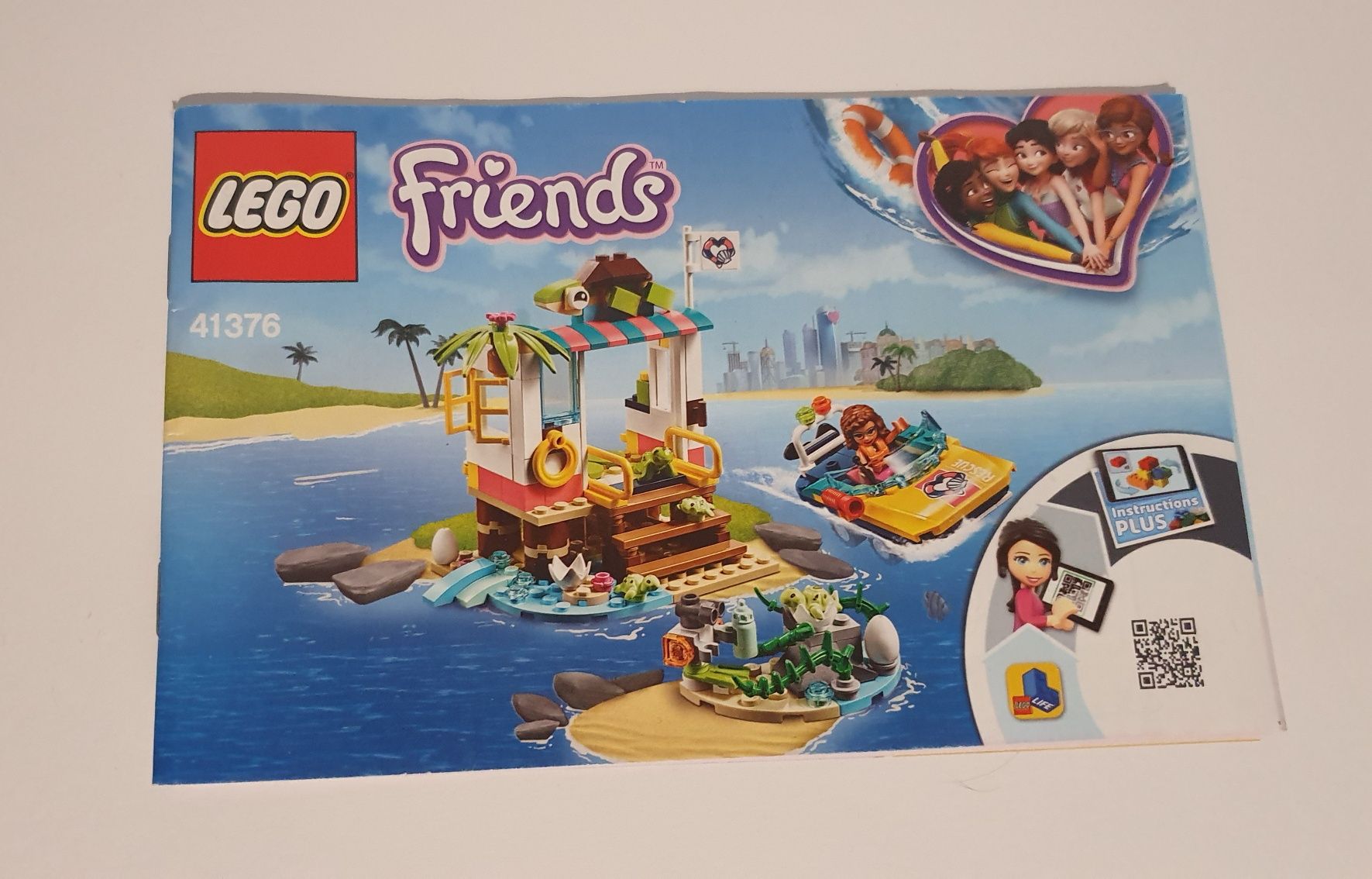 LEGO Friends - 41376 - Na ratunek żółwiom - KOMPLET