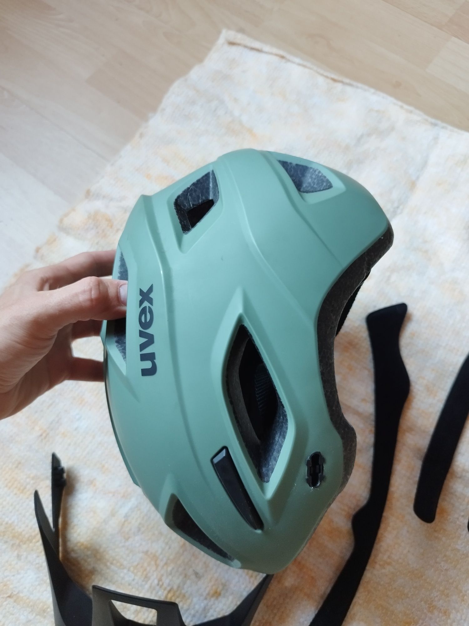 Kask Uvex Access Olive Black Matt