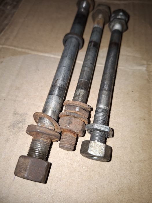 Oryginal ośki kola 3szt romet motorynka komar ogar kadet polo pegaz