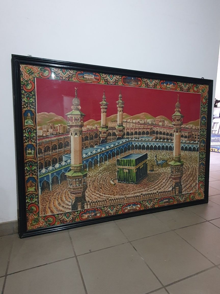 Duzy obraz/kilim z arabakimi motywami