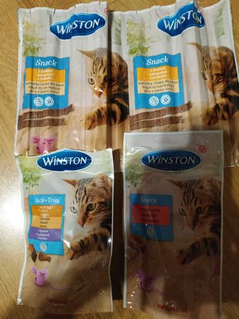 Winston smakołyki dla kota