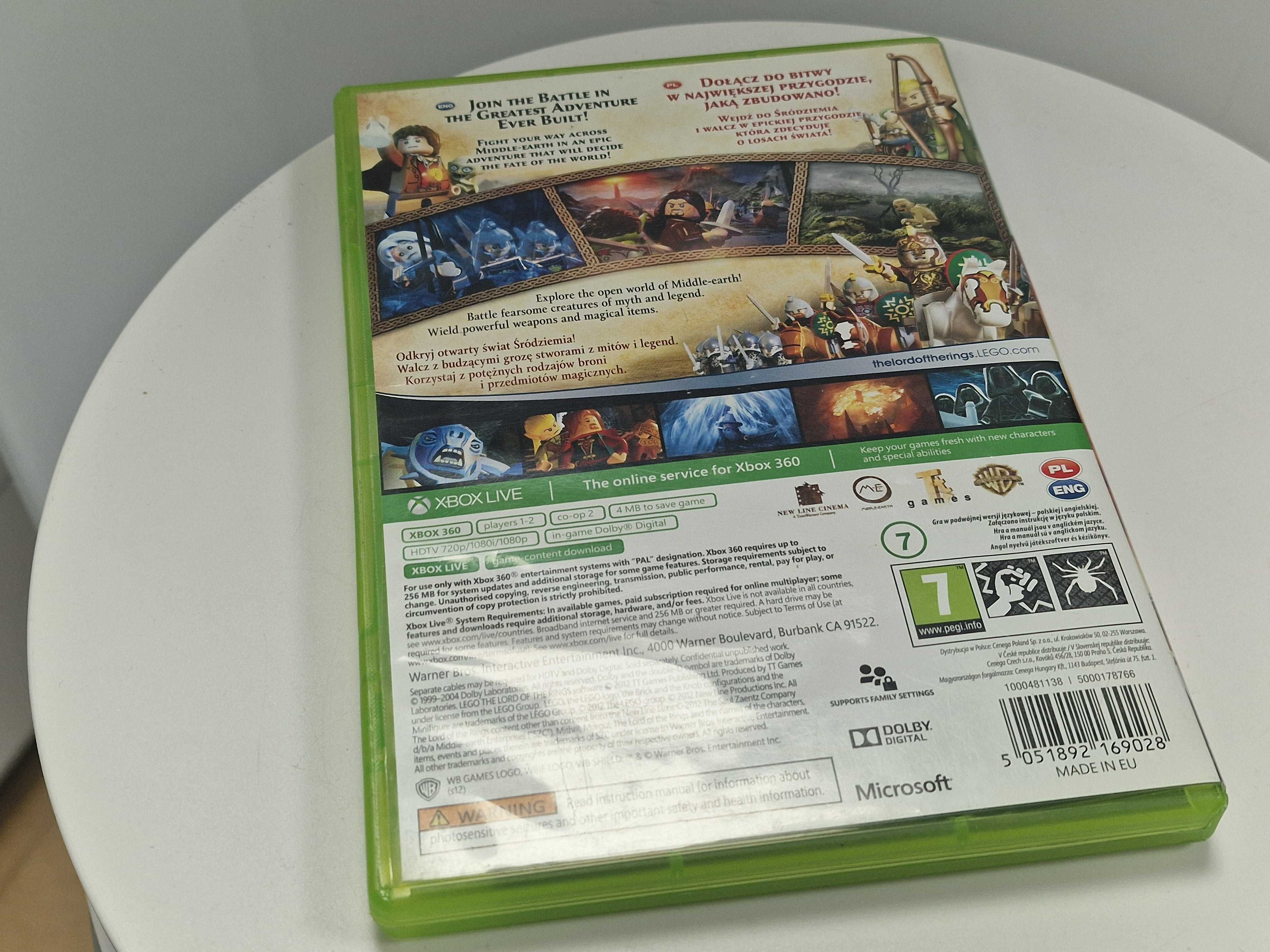 LEGO Władca Pierścieni Xbox 360 Sklep Zamiana